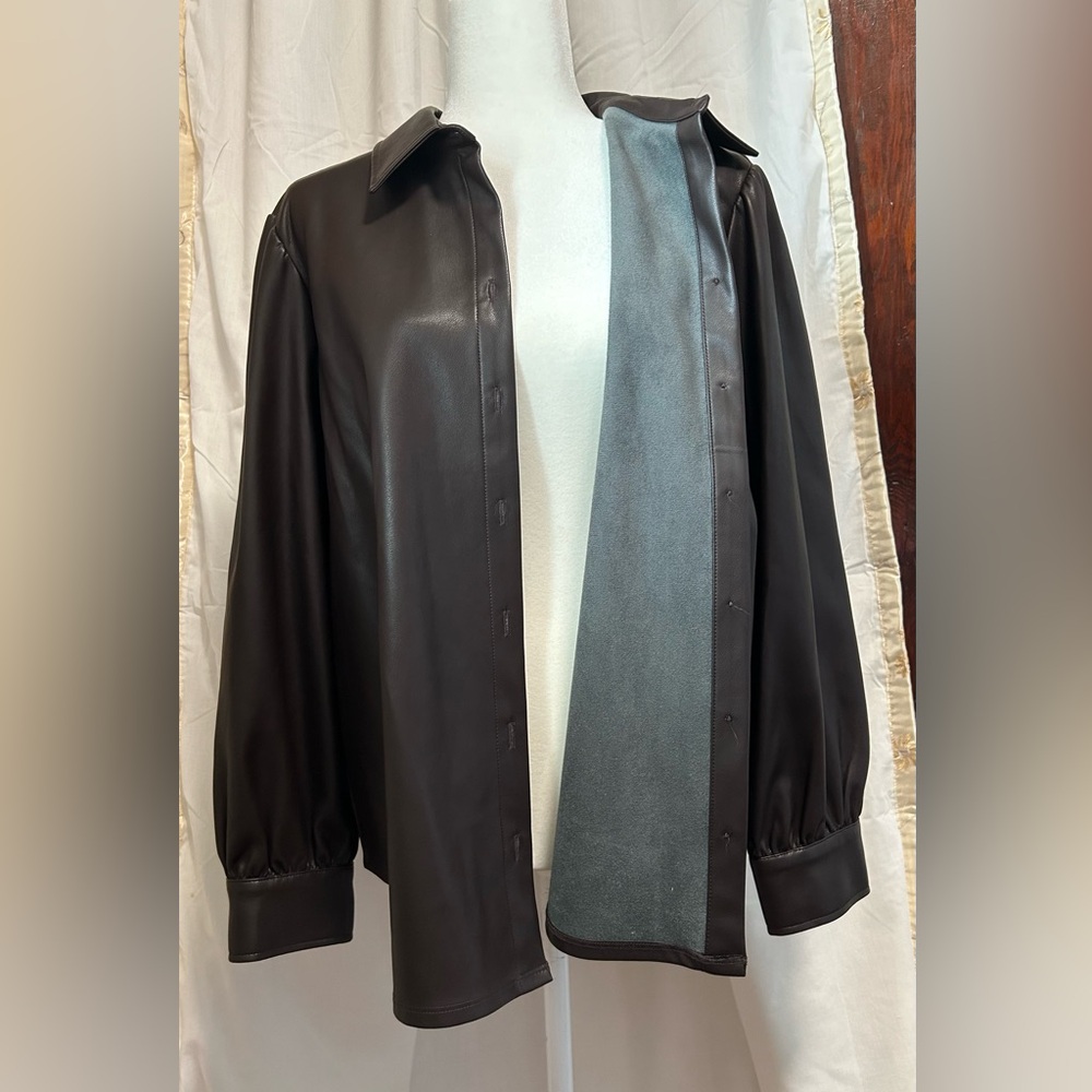 Brown Chico’s Jacket/ Bomber 3x